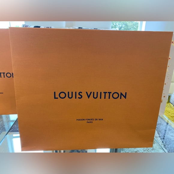 Authentic LV Paper Shopping Bag

Measurements 15.5”x 13.5” x 6.25” - Picture 4 of 12